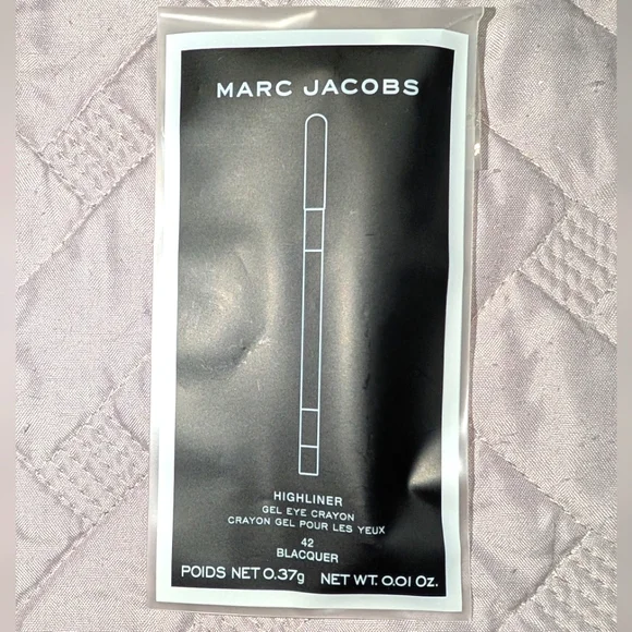 MARC JACOBS 5 PACK Highliner Gel Eye Crayon 42 Blacquer Black - Picture 2 of 2